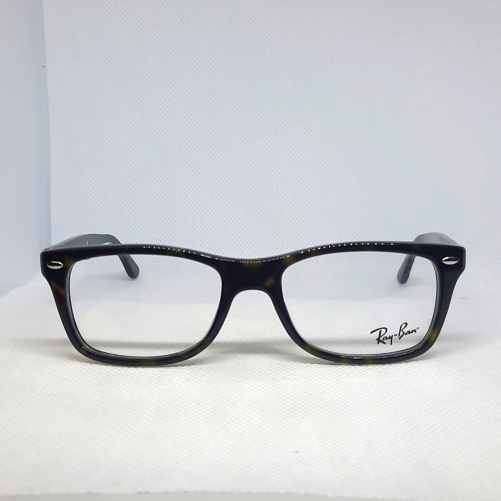 RAY BAN RAP5465AA 140 RC002 tortoise 48-18-140  Eyeglass Frame, Pre-Owned